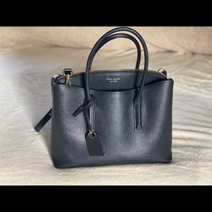 Kate Spade large margaux leather satchel
